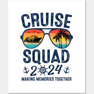 Cruise Squad 2024 Summer Vacation Posters and Art